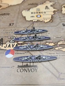 Axis and Allies Painted Pieces - ONE Battleship United Kingdom - Picture 1 of 2