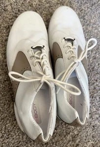 FootJoy Embody Scarpe da Golf a Punta Donna 7,5 M Bianco 96103 - Foto 1 di 10