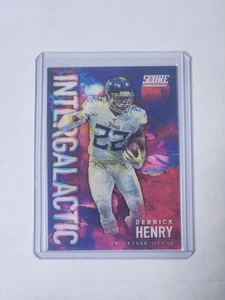 2020 Score Football Derrick Henry Intergalactic Lenticular SP IG-4 - Bild 1 von 3
