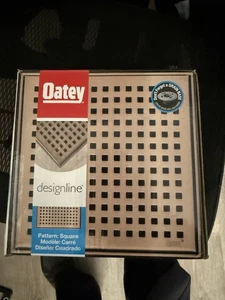 Oatey Designline 6”x 6” Edelstahl Quadratisch Duschablauf, Champagner Bronze. - Bild 1 von 8