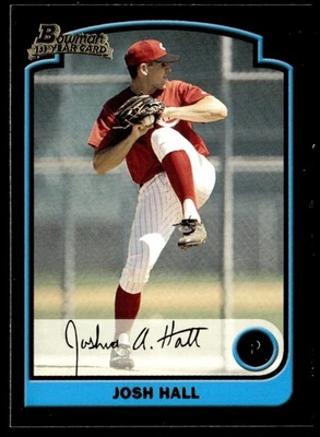 2003 Bowman Josh Hall Rookie Cincinnati Reds #228 - Image 1 of 2