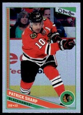 2013-14 O PEE CHEE RAINBOW Patrick Sharp Chicago Blackhawks #322 R44