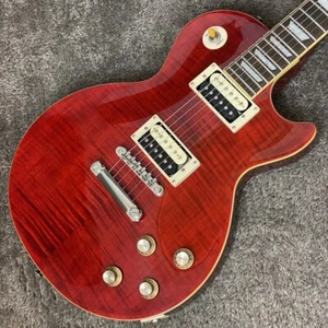 USED Epiphone Limited Edition Slash Rosso Corsa Les Paul Standard Free Shipping - Picture 1 of 7