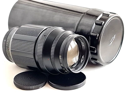 Rare! KMZ TELEMAR-22A 200mm F/5.6. USSR Lens For Zenit, Pentax. M42. s/n: 004400 - Image 1 of 4