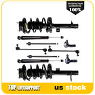 For 2000-2005 Ford Focus 10Pcs Front Rear Strut Shock Tie Rod Sway Bar Links Ford Focus