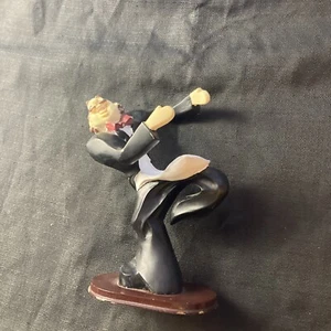 "Soporte para botella de vino camarero vintage de 8"" de alto" - Imagen 1 de 9