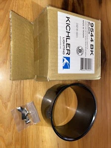 DEFLECTOR NEGRO KICHLER para 4,5" LATA EMPOTRADA plástico ranurado K9544 NUEVO - Imagen 1 de 1