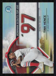 2023 Bowman Chrome Scouts Top 100 #BTP97 Tink Hence - Picture 1 of 2