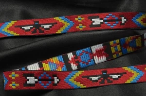 Cinta Thunderbird & Arrow Jacquard 3/4"" (19 mm) 6 yardas - Imagen 1 de 1