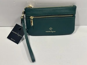 Nanette Lepore Tech Wristlet Wallet - Rain Forest Green - Picture 1 of 6