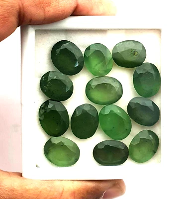 Natural Calcite Oval Faceted Loose Gemstone Lot 6 Pcs 11x13.50-11.50x15 MM 37 CT - Image 1 of 4