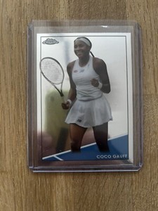 2021 Topps Chrome Tennis Coco Gauff #100