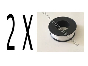 2 x Rollen 1/2" x 360" Teflon Sanitär Gewinde Dichtband für Rohrdichtung - Bild 1 von 1