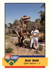 1994 Ogden Raptors Fleer/ProCards #3738 Brett Smith