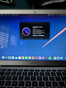 2017 Apple Macbook Air 13" Laptop - i5 1.8GHZ 8GB RAM 256GB SSD - MacOS Monterey - Picture 1 of 4