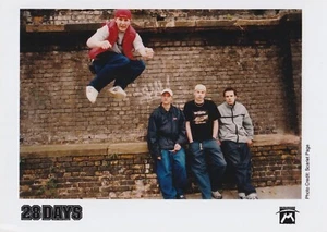 28 Days : Rock Band Music Press Promo Photo 7" x 5" approx - Imagen 1 de 1