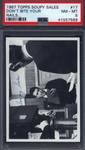 1967 Topps Soupy Sales #17 Don'T Bite Your Nails... PSA 8 - Picture 1 of 2