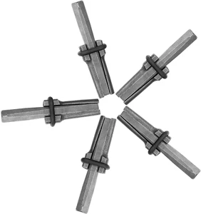 5 paquetes de cuñas de cuña y pluma de alta resistencia, cuña de enchufe de 3/4 pulgadas y cuña con - Imagen 1 de 12