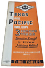 DECEMBER 17th, 1939 TEXAS & PACIFIC RAILWAY SYSTEM PUBLIC TIMETABLE