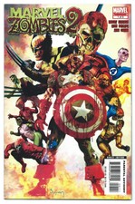 MARVEL ZOMBIES 2 #1 Dec 2007 VF/NM 9.0 W SUYDAM Painted HOMAGE Cover Civil War 1