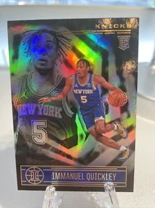 2020-21 Panini Illusions #154 IMMANUEL QUICKLEY RC New York Knicks π - Picture 1 of 3