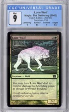 LONE WOLF Eighth 8th Edition Foil CGC 9.0 Quad++ Graded MTG [Card Kingdom]