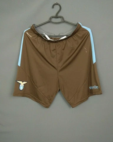 Lazio Shorts Size LARGE Mens Football Soccer Training Activewear Macron ig93 Cover