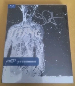 John Carpenter Signed The Thing Target Mondo X #8 Steelbook Blu-Ray - Picture 1 of 9