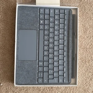 Microsoft Surface Go UK ENGLISH Signature Type Cover 1840 - Go 1/2/3/4 Blue *A - Photo 1/5