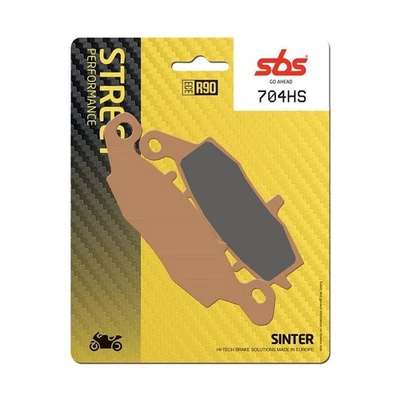Pastillas de freno sinterizadas SBS Street Performance - delanteras 704HSCL77 Foto 1 de 2