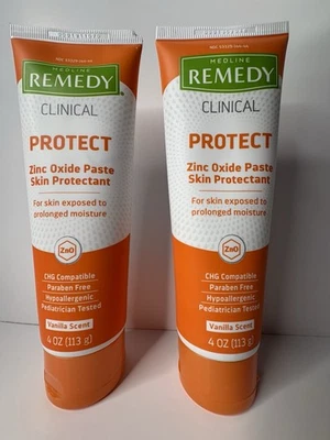 2x Medline Remedy Clinical Protect óxido de zinc protector de la piel 2025 VAINILLA Foto 1 de 4