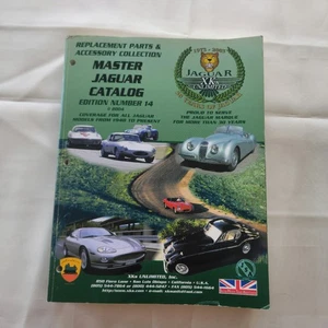 2004 Master Jaguar Catalog No. 14Ed  XK s Unlimited Parts 1948-2004 Color Photos - Foto 1 di 5