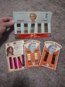 Lot (4x) VINTAGE Niagara, Solo und Betsy Ross BOBBY PINS  - Bild 1 von 1
