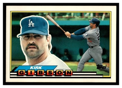 Kirk Gibson #299 1989 Topps Big Los Angeles Dodgers - Image 1 of 2