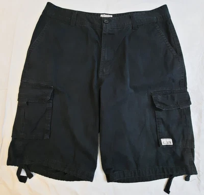 Pantalones cortos de algodón Pro Club para hombre talla 40 con bolsillos de carga Foto 1 de 4