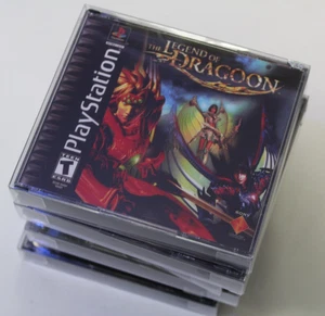 Custodia Protetta The Legend Of Dragoon PS1 con Manuale - NO DISCO Leggi Descrizione! - Foto 1 di 1