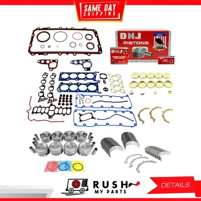 Kit de reconstrucción de motor 1999 para Ford Expedition 4,6 L V8 SOHC 16v DNJ EK4149A Foto 1 de 4