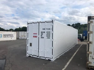 40` HC Kühlcontainer mit CARRIER Aggregat Reefer Tiefkühlcontainer BJ 2005-2006 - Bild 1 von 11
