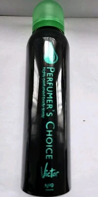 MILTON-LLOYD Perfumers Choice mens Victor Perfumed body spray. Fresh invigorating top notes