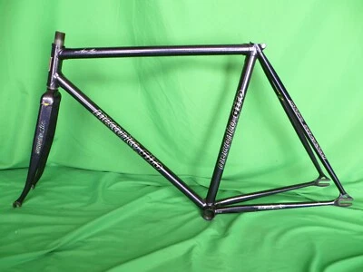 Meccanico Giro NJS Keirin Frame Columbus Max Fork 52cm Free Shipping - Image 1 of 4