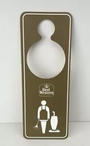 Vintage Best Western Door Knob Hanger / Two Sided - Picture 1 of 3