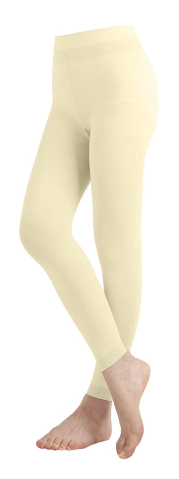 EMEM Apparel Women's Solid Colored Opaque Microfiber Footless Dance Tights - Image 1 of 4