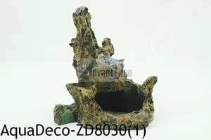 Hermosa decoración/adorno de tronco hueco de árbol de alta resina de 5" (ENVÍO DESDE EE. UU.) - Imagen 1 de 2