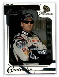 2003 Press Pass Premium #13 Jimmie Johnson Contender 202448 - Picture 1 of 2