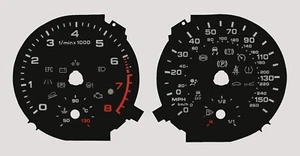 Lockwood Speedo Conversion Dial KMH to MPH Fits: Audi Q3 Petrol Models - Picture 1 of 1