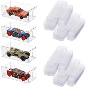 Vitrina de plástico de PVC para automóvil a escala 1/64 modelo de automóvil cajas transparentes - Imagen 1 de 21