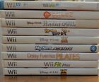Lot Of 9 Wii Games + 1 Wii U - Disney, Sims And  More