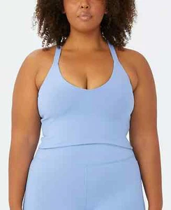 Cotton On Women's Plus Size 24 Vivid Blue Active Summer Vestlette Workout Top - Picture 1 of 2
