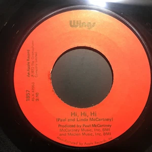 Paul McCartney Wings HI HI HI / C MOON 45 VG+ - Bild 1 von 1