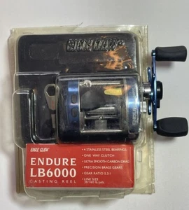Eagle Claw Endure Fishing Reel LB6000 / Used (lightly) Bait Casting / Levelwind - Picture 1 of 5